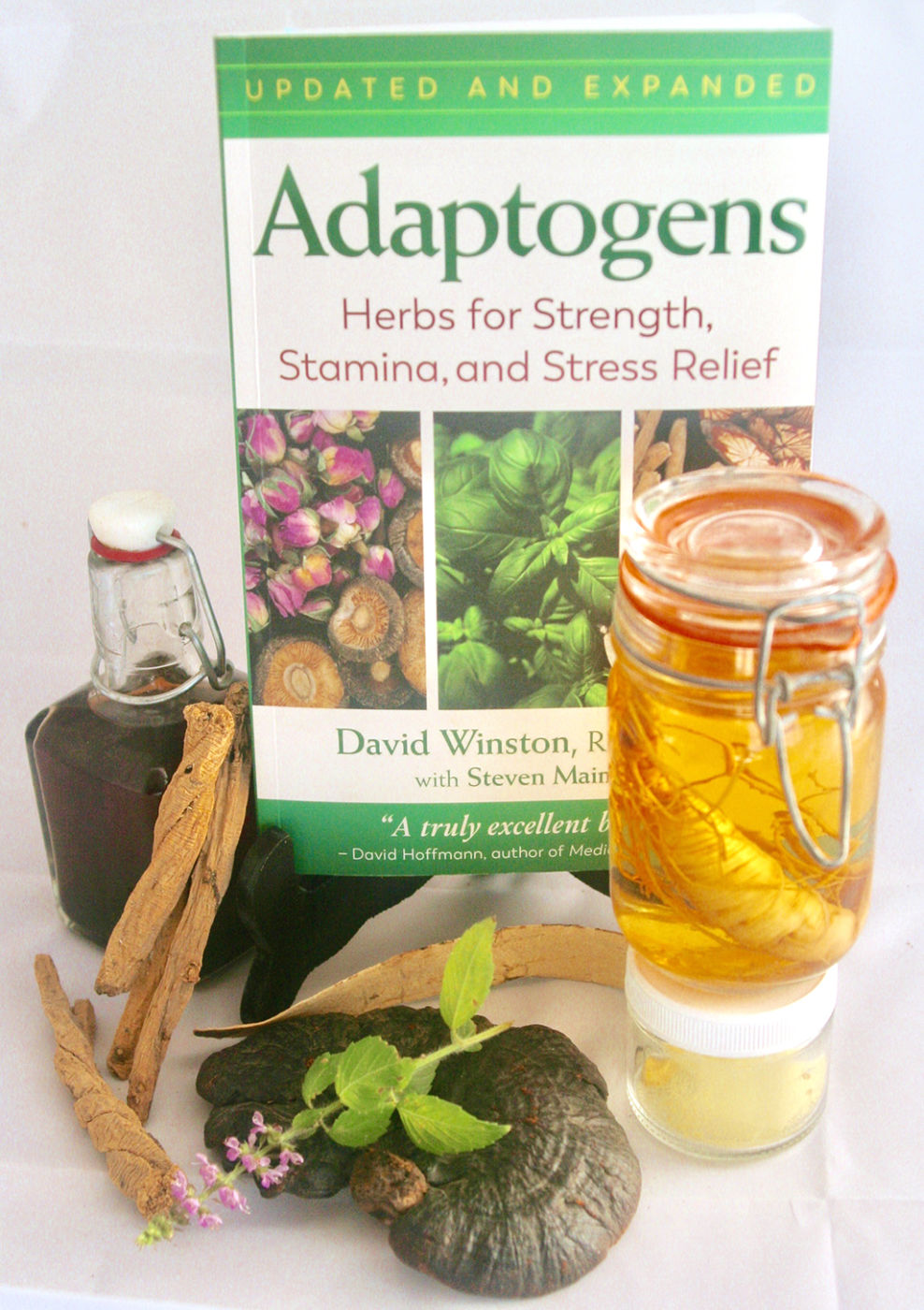 "Adaptogens - Herbs for Strength, Stamina, and Stress Relief" by David Winston.