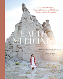 The cover of Earth Medicines by Felicia Cocotzin Ruiz.