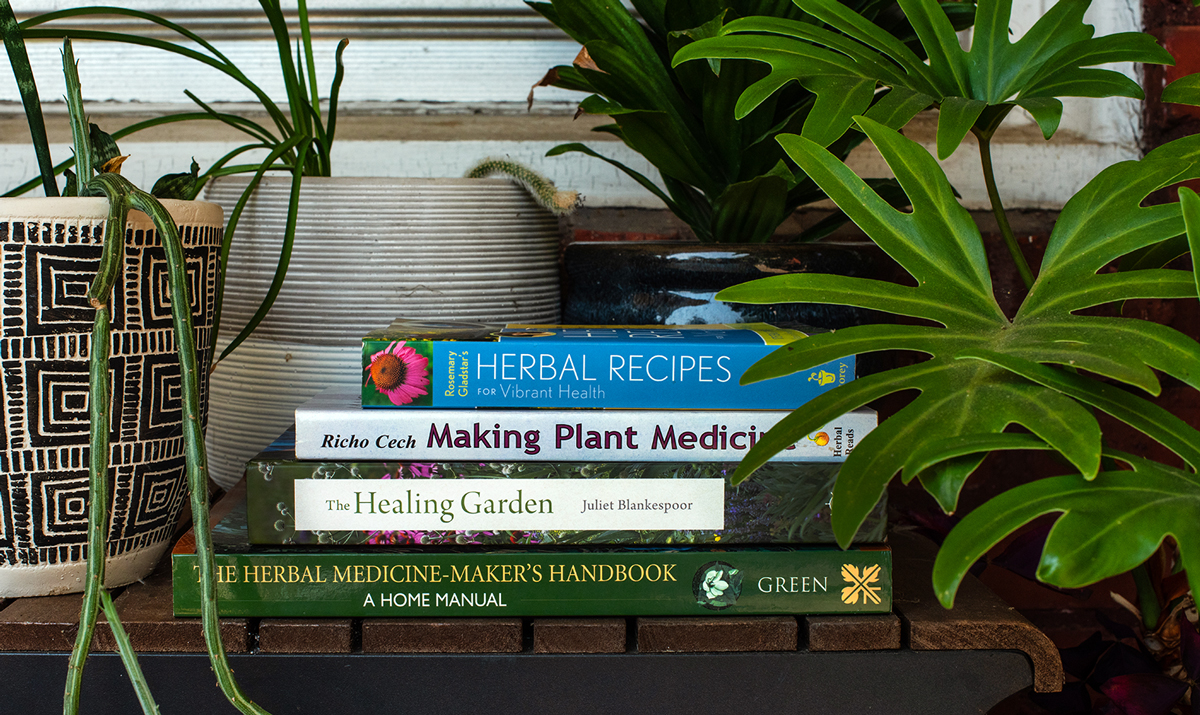 Chestnut School's best home herbal apothecary books list.