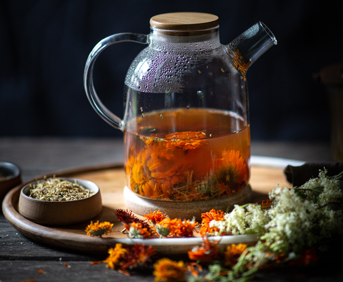 Calendula tea